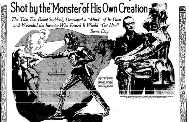 Alpha, a robot, 1932